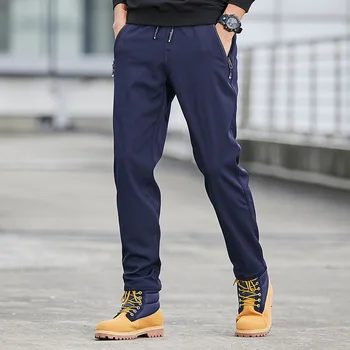 Весенне-осенние тонкие уличные штурмовые брюки, мужские ветрозащитные водонепроницаемые свободные спортивные повседневные штаны для бега трусцой с мягкой оболочкой