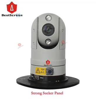 IP AHD Full HD 1920 * 1080P с 20-кратным 30-кратным оптическим зумом, мобильная PTZ-камера видеонаблюдения, установленная на крыше автомобиля