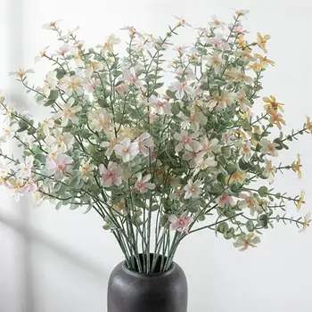 Простой искусственный цветок, не увядающий, не требующий технического обслуживания, имитирующий цветок, имитирующий Букет невесты Цветок
