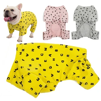 Теплая хлопковая пижама для щенков, комбинезон, зимняя одежда для маленьких собак, комбинезон для французского бульдога и мопса, комбинезон, костюм талисмана