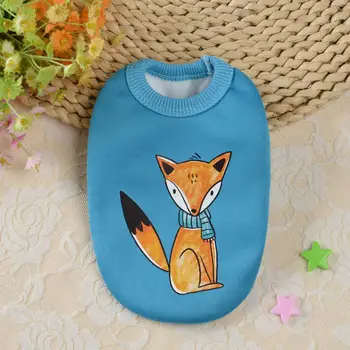 Блуза для домашних животных, стильная футболка с изображением милой утки и кролика, легкая жилетка для домашних животных