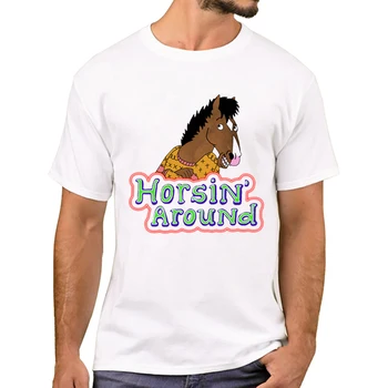 TEEHUB, новое поступление, мужская модная футболка с принтом лошади, футболка с коротким рукавом, хипстерские крутые дизайнерские топы