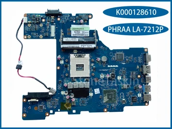 Высококачественная оригинальная K000128610 для TOSHIBA Satellite P775 P755 Материнская Плата Ноутбука PHRAA LA-7212P 100% Протестирована