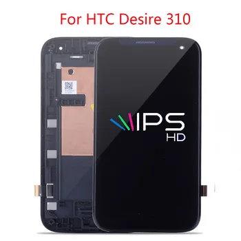 Оригинальный 4,5 ЖК-дисплей Для HTC Desire 310 ЖК-дисплей С Сенсорным Экраном В Рамке И Панелью Дигитайзера В Сборе Для HTC Desire 310 Замена ЖК-дисплея