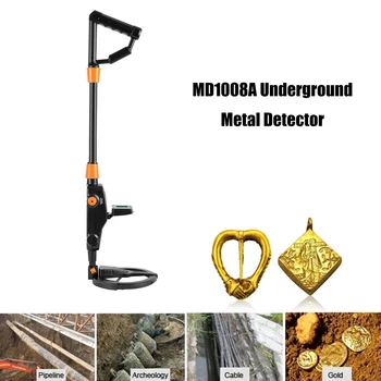 Подземный металлоискатель MD1008A Профессиональные Жидкокристаллические Золотые украшения Для поиска сокровищ Seeker Детский Металлодетектор Circuit Metal
