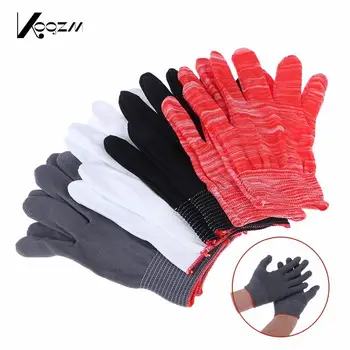 5 пар защитных рабочих перчаток, нейлоновые перчатки для бега, профессиональные защитные перчатки для женщин, мужчин, Садовая кухня, механическая конструкция