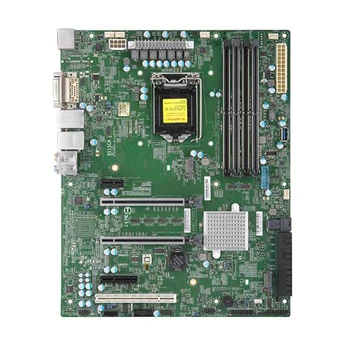 X11SCA Для материнской платы рабочей станции Supermicro LGA-1151 DDR4 8/9-го поколения Core i3/i5/i7/i9 Xeon E-2100/E-2200 Серии PCI-E 3.0