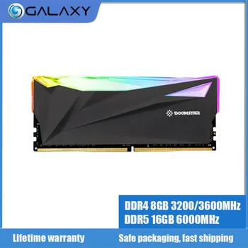 Оперативная память DDR4 DDR5 3200 МГц 3600 МГц 6000 МГц RGB Memoria 8 ГБ 16 ГБ для настольной оперативной памяти Пожизненная гарантия