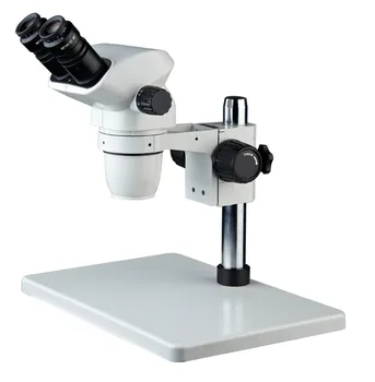 6.7 х-45X с зум стерео микроскоп Кубовидно-рычаг стенд стерео микроскоп промышленности больница образование микроскоп