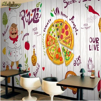 бейбеханг, тематический ресторан для пиццы в западном стиле, обои для торта, кофейня, бар для отдыха, большая фреска papel de parede