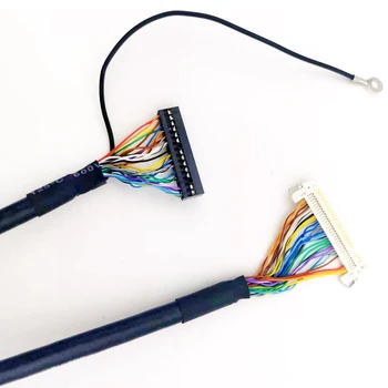 Промышленный контроль Медицинский FI-X30P Двойной 8-контактный экранированный кабель lvds с защитой от помех 20276