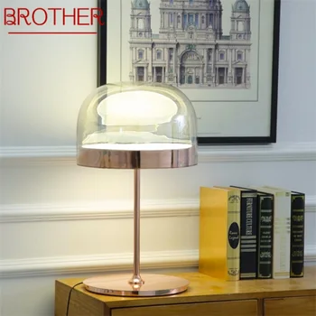 Настольные лампы BROTHER Nordic Современное светодиодное настольное освещение для украшения дома спальни
