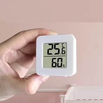 Мини-ЖК-цифровой термометр-Гигрометр Электронный датчик температуры в помещении Метеостанция Бытовой измеритель влажности