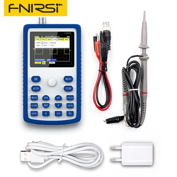 Профессиональный цифровой осциллограф FNIRSI-1C15 С частотой дискретизации 500 МС/с, Поддержка аналоговой полосы пропускания 110 МГц, Хранение формы сигнала