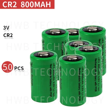 50шт Новый 3V CR2 15270 CR2 800mah аккумуляторная батарея 3V цифровой фотоаппарат, изготовлен из специального аккумулятора