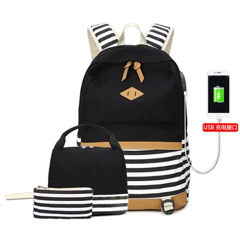 bolsa mochilas feminina escolar ноутбук женский рюкзак usb школьные сумки для девочек-подростков, женский 14-дюймовый рюкзак для ноутбука, сумка для ланча