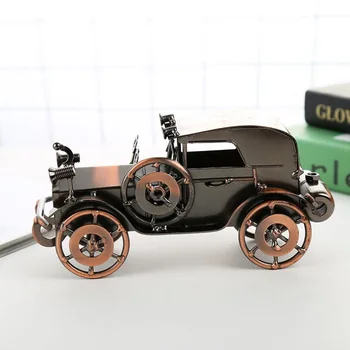 Ретро и ностальгическая старая модель автомобиля украшения бар кафе железные украшения ремесла