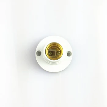Базовый фитинг E14 Держатель лампочки 100-230 В Адаптер с черной завинчивающейся крышкой Edison, сменная розетка для преобразователя светодиодных ламп в наличии