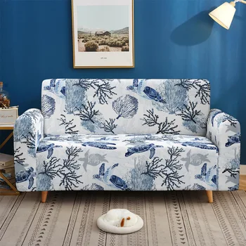 Эластичный чехол для дивана в виде морской звезды, Полный Комплект Комбинированной мебели для нескольких человек, Защитный чехол для мебели, Пылезащитный BigSofas