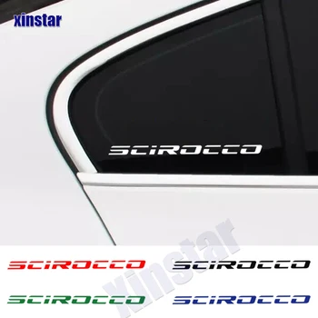 Наклейка на окна автомобиля 2шт для Фольксваген R SCIROCCO ROCCO