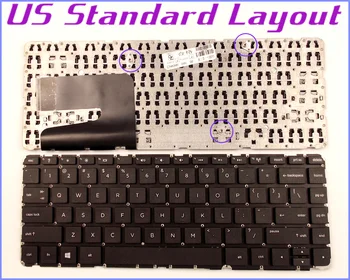 Новая клавиатура с американской Раскладкой для ноутбука HP Pavilion 240 G2 245 G3 14-w000 14-r000 14-g000 14-n202la 14-n005la БЕЗ рамки