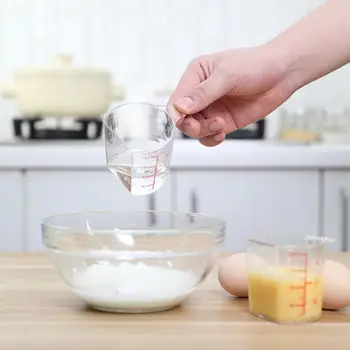 Мерный стаканчик Компактные Кухонные точные мерные стаканчики для риса с ручкой 180 мл Пластиковый прецизионный стаканчик 1 Г/3/4 стакана для удобства использования