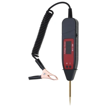 ЖК-цифровой дисплей Для проверки электрического напряжения постоянного тока 5-36 В, ручка-щуп, светодиодный индикатор