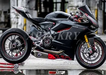 Новый Комплект обтекателя мотоцикла из АБС-пластика, пригодный для Ducati 899 1199 panigale 1199S 2012 2013 2014 2015 Custom Black