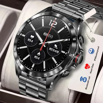 Новые умные часы Man Bluetooth Answer Call IP68 Водонепроницаемые Спортивные часы с различными циферблатами, смарт-часы, фитнес-браслет для Android IOS
