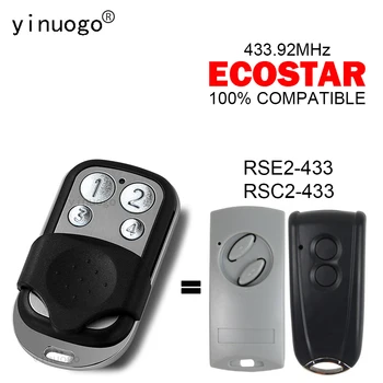 Для ECOSTAR RSC2 RSE2 433 Пульт дистанционного управления воротами, команда гаража, 433 МГц, ручной передатчик ECOSTAR Garage Remote Control
