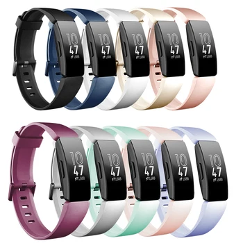 Силиконовый браслет для Fitbit Inspire HR Wristband Браслет Для Fitbit Inspire 2 Ремешок Для умных часов Fitbit Inspire / Inspire HR
