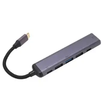 Док-станция USB3.1 Высокоскоростная передача данных, устойчивая к истиранию, подключи и играй PD3.0, быстрая зарядка, USB-концентратор для работы