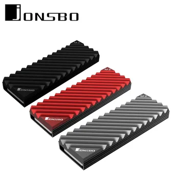 Jonsbo M2 2280 SSD Алюминиевый Радиатор M.2 SSD NVMe Радиатор Рассеиватель с Термопастой для M2 drive Настольный ПК Материнская Плата ps5