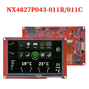 Nextion 4,3-Дюймовый Емкостный/Резистивный Сенсорный Экран NX4827P043-011R/011C TFT HMI ЖК-Дисплей для Электрических Компонентов
