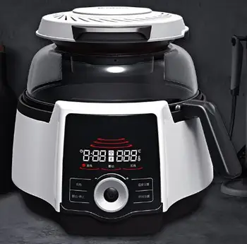 интеллектуальная плита с индукционным нагревом для приготовления жареной пищи вок для жарки и перемешивания holloware 220 В Интеллектуальная машина для приготовления пищи робот-плита