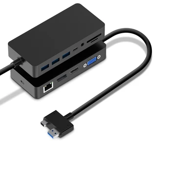 Универсальный концентратор usb type c, док-станция, мульти USB 3.0, концентратор HD-MI 4K для surface