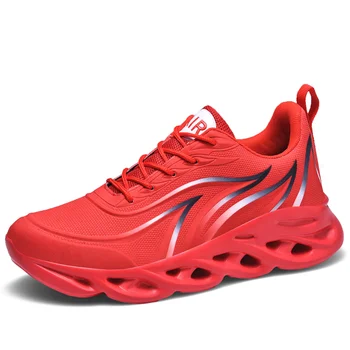 Мужские кроссовки для бега, модные кроссовки для занятий несколькими видами спорта на открытом воздухе, легкая амортизирующая обувь, Тренировочная обувь