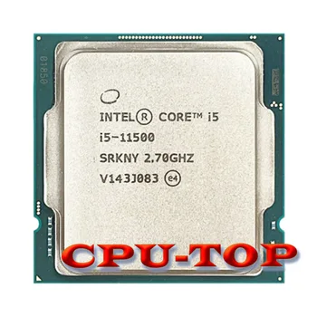 Новый Intel Core i5-11500 i5 11500 2,7 ГГц Шестиядерный Двенадцатипоточный процессор L3 = 12 М 65 Вт LGA 1200 Без вентилятора