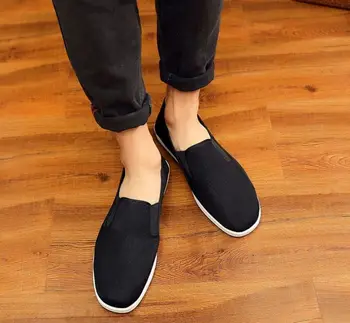 зимняя теплая обувь для боевых искусств Вин чун кунг-фу shaolin monk zen lay кроссовки черного цвета tai chiwushu taiji shoes