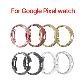 Защитный чехол для экрана для Google Pixel Watch, устойчивый к царапинам, противоударный чехол на рамку, Износостойкий бампер-оболочка для защиты от падения