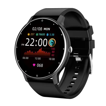 Новые умные часы Мужские Спортивные фитнес-часы с полным сенсорным экраном, Водонепроницаемая настройка будильника, режим сна, Bluetooth-смарт-часы для Android ios