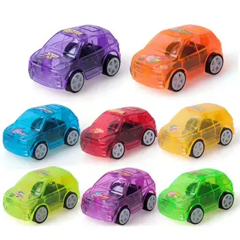 Творческая Мини-Модель Автомобиля Игрушка Пластиковая Игрушка Для Улучшения Воображения Дошкольников для Детей
