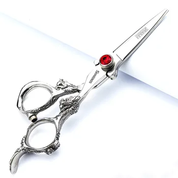 Набор профессиональных зубчатых ножниц для стрижки челки, тонких волос и ломаных прядей.