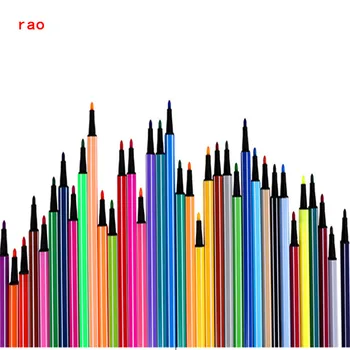 Высококачественная 12/18/24/36 цветная акварельная ручка для рисования школьника художественными маркерами, ручка для рисования кистями