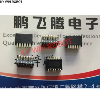 1ШТ Тайваньский патч EHP106EC SMD1.27 дистанционный переключатель кода набора номера 6-битный ключ типа 6P код бокового набора