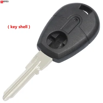 Замена Keyecu Чехол Для Дистанционного Ключа Fiat Positron EX300 Fob Car Key Cover Автоматический Транспондер С Лезвием SIP22/GT15R