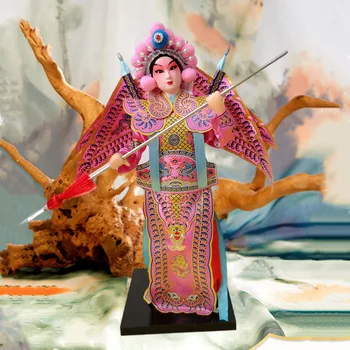 Китайские характеристики Шелковая кукла Ювелирные изделия Подарки для фестиваля Маска персонажа Пекинской оперы Традиционные произведения декоративно-прикладного искусства