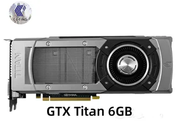 Видеокарта NVIDIA GTX Titan 6GB для рендеринга с глубоким обучением Используемая видеокарта GTX Titan 6GB