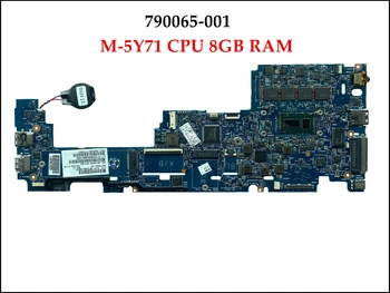 Высокое качество 790065-001 Для HP Elitebook 1020 G1 Материнская плата Ноутбука 790065-501 6050A2646201-MB-A01 M-5Y71 Процессор 8 ГБ оперативной памяти Протестирован