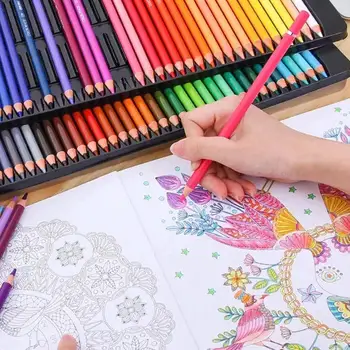 Набор портативных цветных карандашей 12 цветов